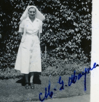 Sister Gwen Mayne, 1954 (Colvin Album)